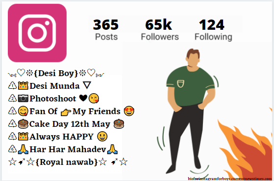 Instagram Bio for Boys Attitude