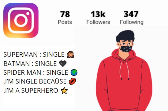 Stylish Bio for Instagram for Boy